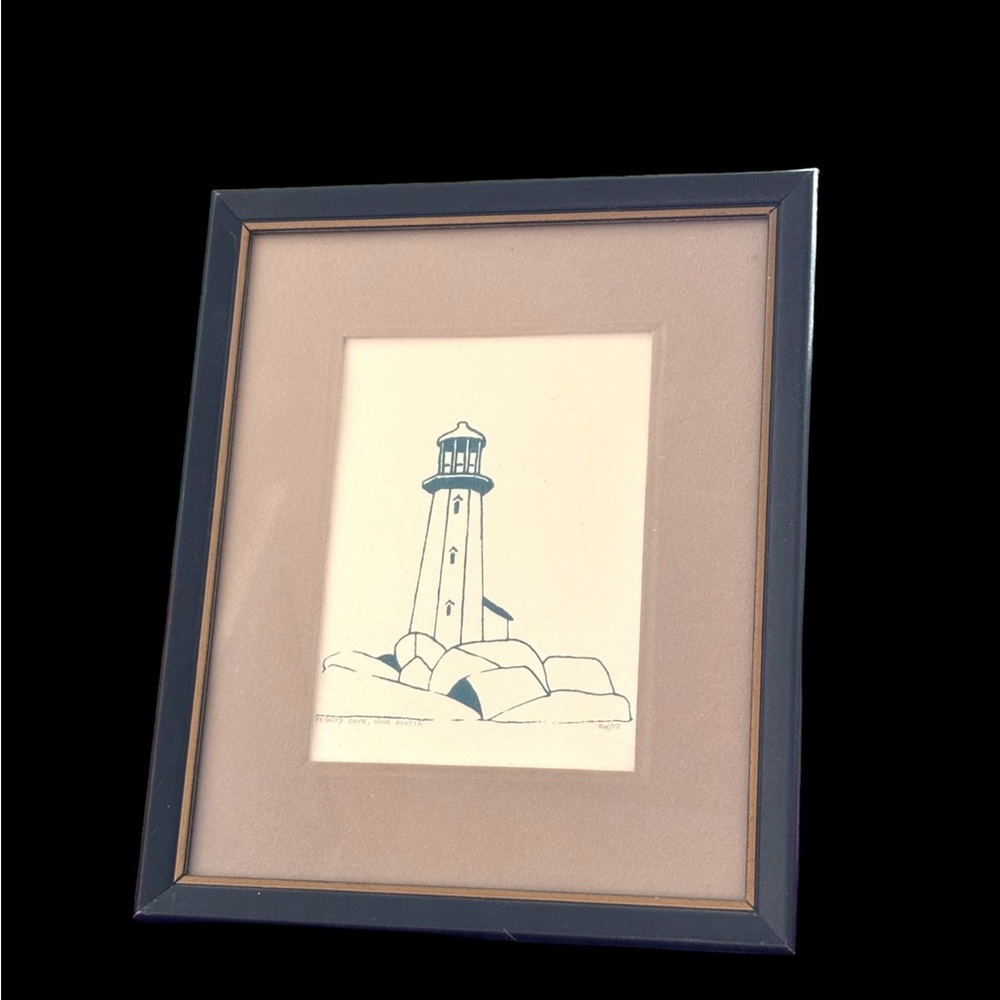 Peggy’s Cove Lighthouse artwork